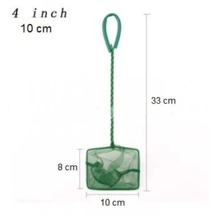 Akvaryum Balık Yakalama Kepçesi 4 inç 10 cm