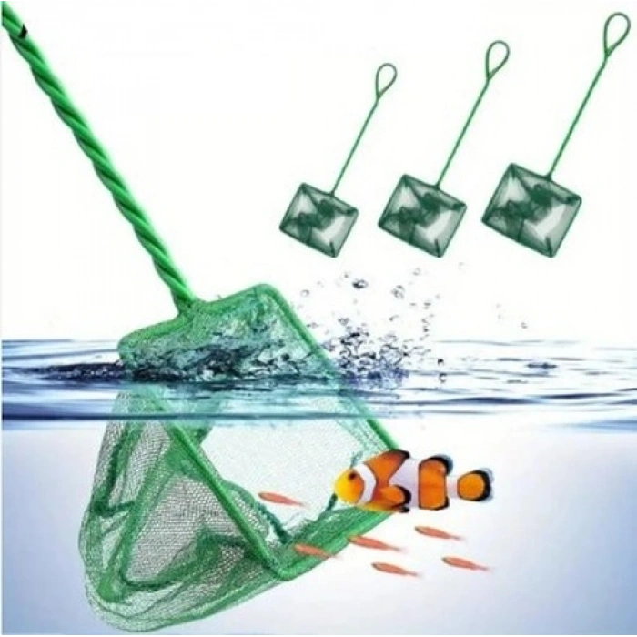 Akvaryum Balık Yakalama Kepçesi 4 inç 10 cm (5324)