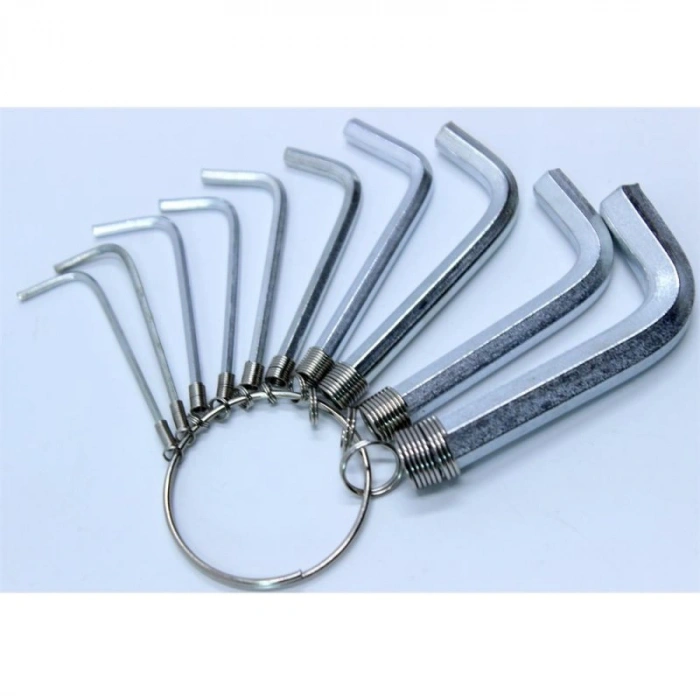 Allen Anahtar Takım Altı Köşeli 10 Parça Alyan (5324)