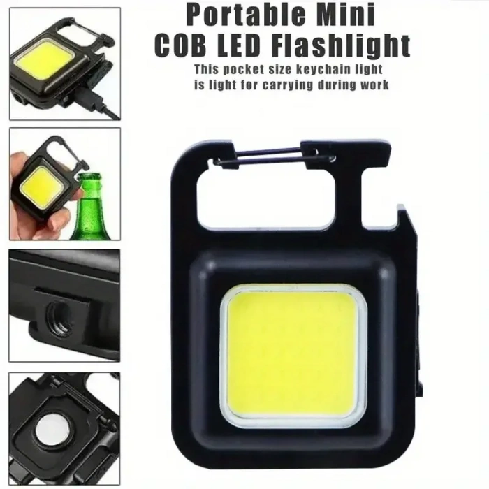 Anahtarlıklı Fener Fener Cob Led (5324)