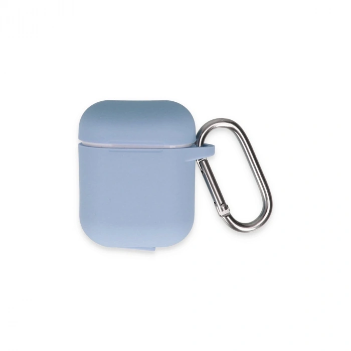 Apple Airpods 2 (2.nesil) Hang Kılıf - Mavi