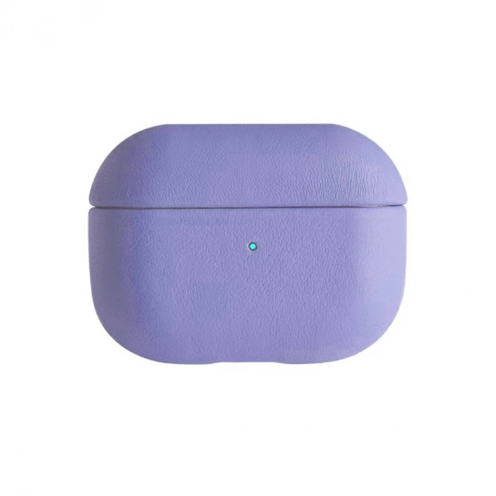 Apple Airpods Pro 2 (2.nesil) 405 Deri Kılıf - Lila
