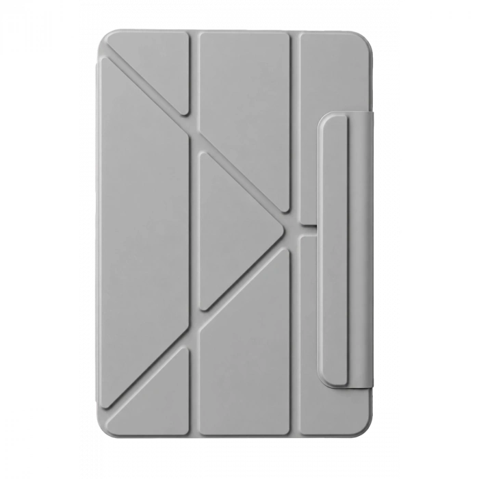 Apple İpad 2025 10.9 10.nesil (a16) Edz Manyetik Standlı Tablet Kılıfı - Gri
