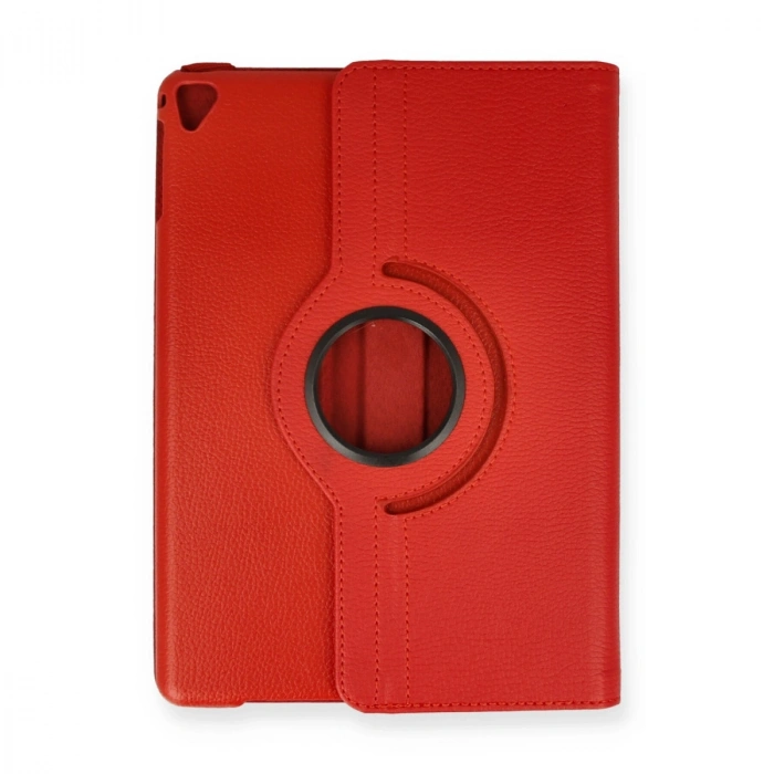 Apple İpad 9.7 (2018) Kılıf 360 Tablet Deri Kılıf - Kırmızı