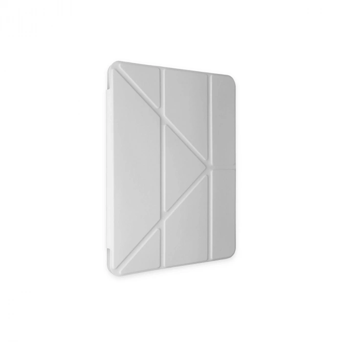 Apple İpad 9.7 (2018) Kılıf Kalemlikli Mars Tablet Kılıfı - Gri