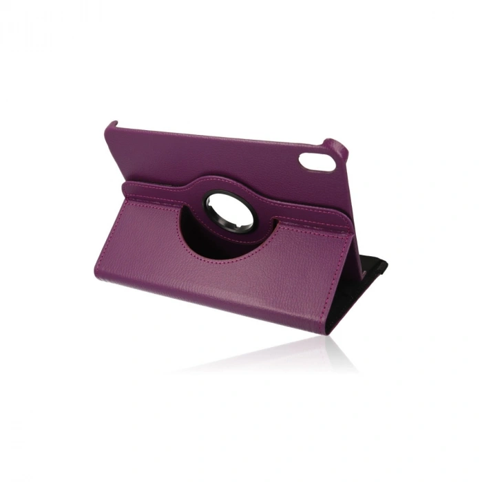 Apple İpad Mini 6 Kılıf 360 Tablet Deri Kılıf - Mürdüm