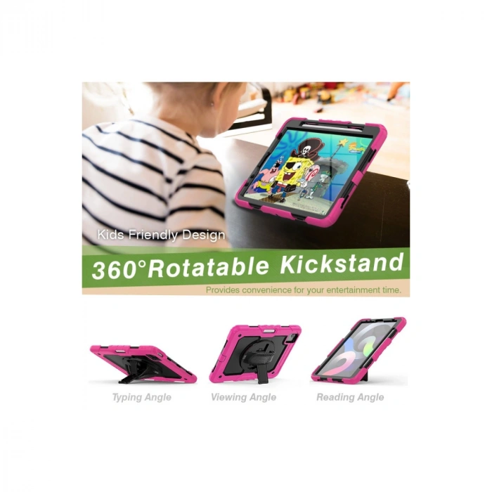 Apple İpad Pro 11 (2020) Kılıf Pars Tablet Kapak - Pembe