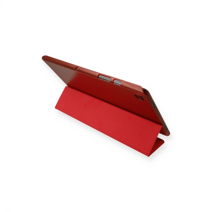 Apple İpad Pro 12.9 (2021) Kılıf Tablet Smart Kılıf - Kırmızı