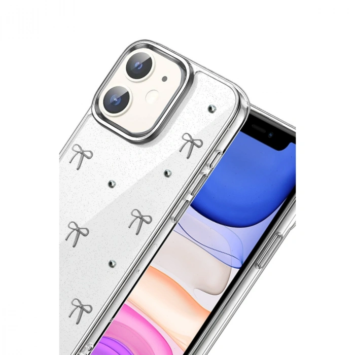 Apple İphone 11 Fiyonk Desenli Kapak - Desen 5
