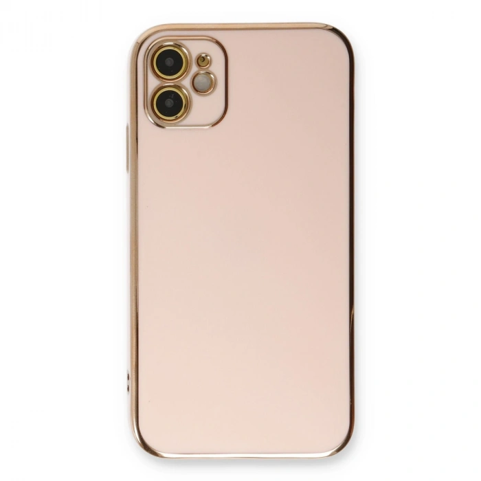Apple İphone 11 Kılıf Volet Silikon - Pembe