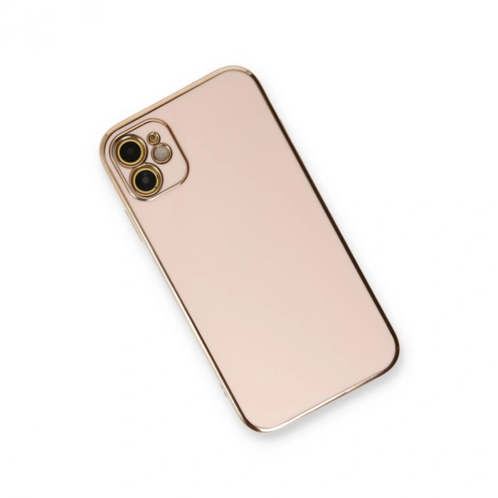 Apple İphone 11 Kılıf Volet Silikon - Pembe