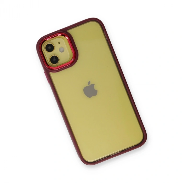 Apple İphone 12 Kılıf Dora Kapak - Kırmızı