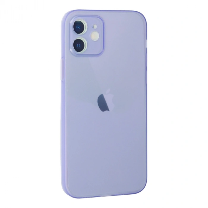 Apple İphone 12 Kılıf Puma Silikon - Mor