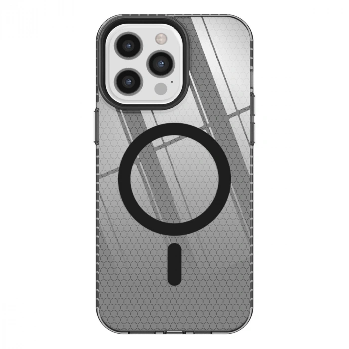 Apple İphone 12 Pro Max Kılıf Beta Magneticsafe Silikon - Siyah