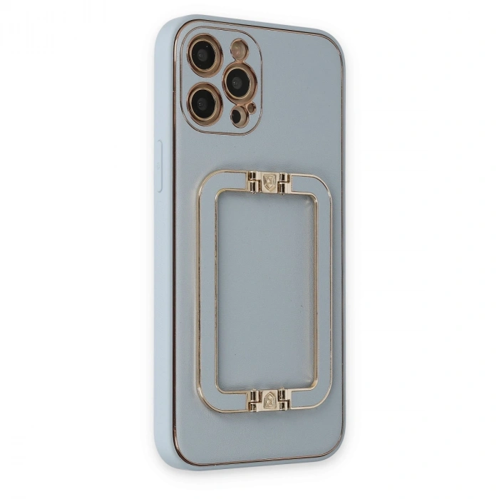 Apple İphone 12 Pro Max Kılıf Coco Elit Kapak - Turkuaz
