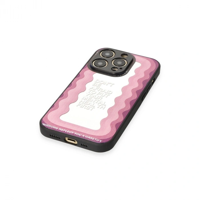 Apple İphone 12 Pro Max Kılıf Mirror Desenli Kapak - Mirror - 11