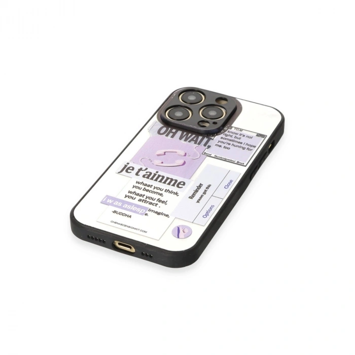 Apple İphone 12 Pro Max Kılıf Mirror Desenli Kapak - Mirror - 4