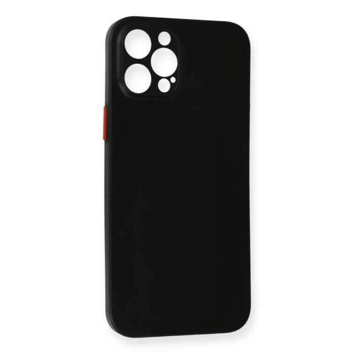 Apple İphone 12 Pro Max Kılıf Pp Ultra İnce Kapak - Siyah