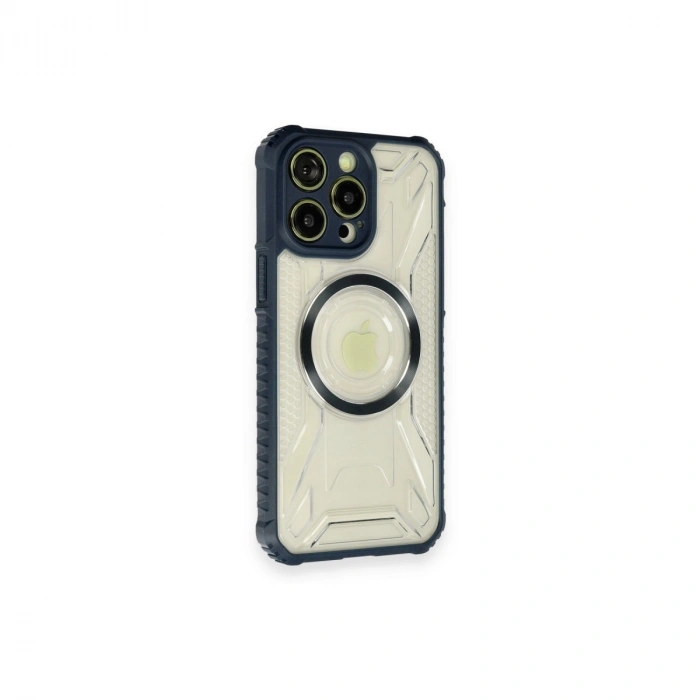 Apple İphone 12 Pro Max Kılıf Prag Magneticsafe Kapak - Lacivert
