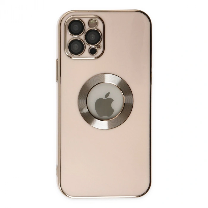 Apple İphone 12 Pro Max Kılıf Store Silikon - Pembe