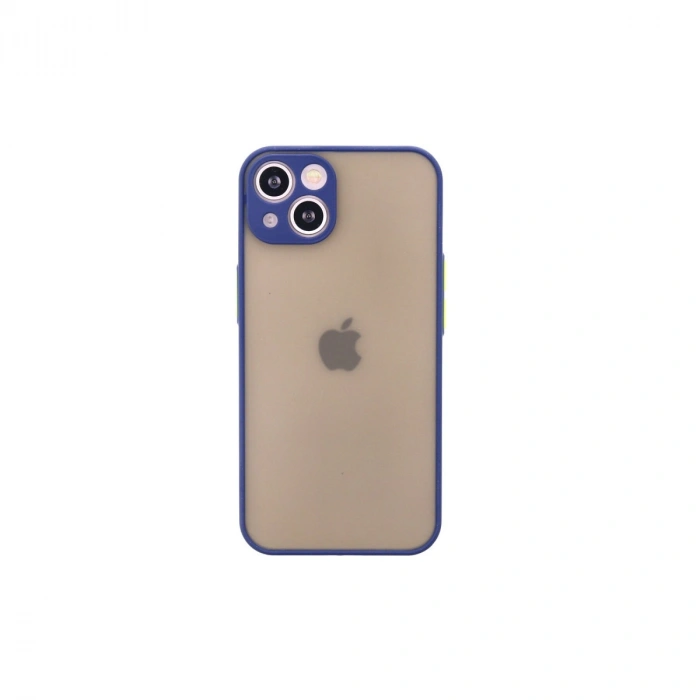 Apple İphone 13 Mini Kılıf Montreal Silikon Kapak - Lacivert