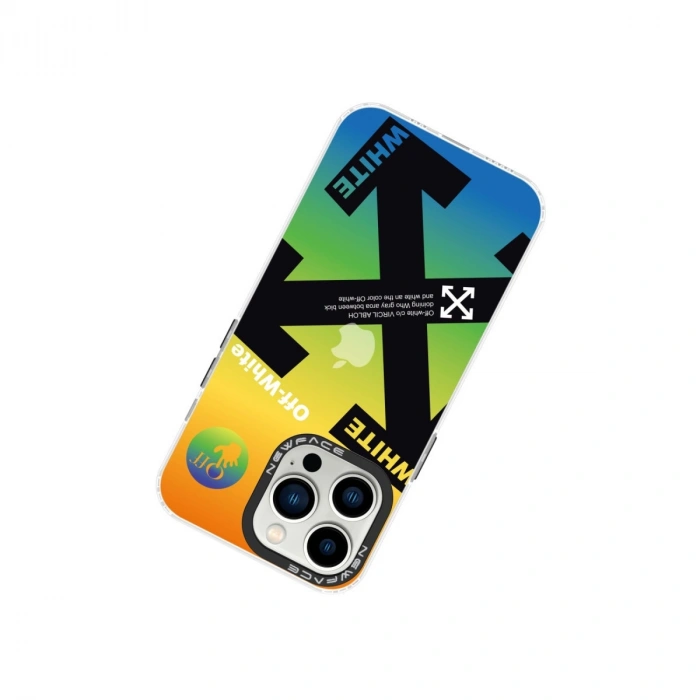 Apple İphone 13 Pro Kılıf Estoril Desenli Kapak - Estoril - 5