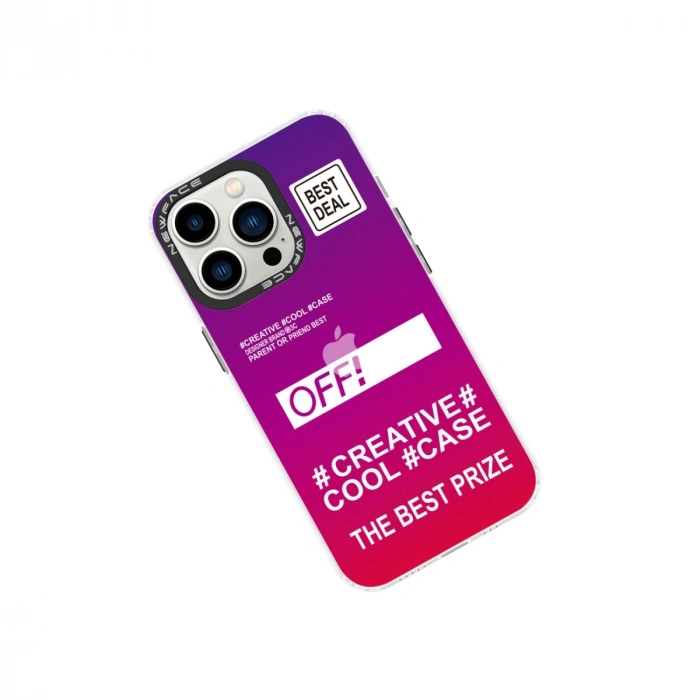 Apple İphone 13 Pro Kılıf Estoril Desenli Kapak - Estoril - 9