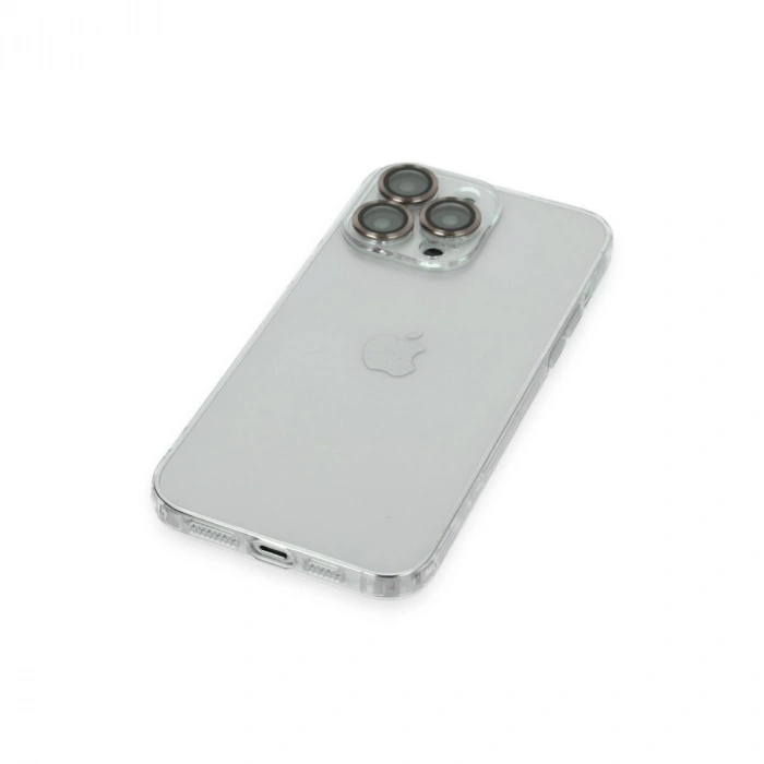 Apple İphone 13 Pro Kılıf Luko Lens Silikon -yeşil