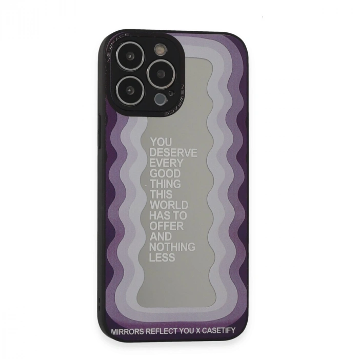 Apple İphone 13 Pro Kılıf Mirror Desenli Kapak - Mirror - 5