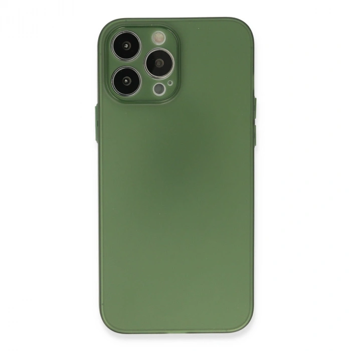 Apple İphone 13 Pro Kılıf Puma Silikon - Yeşil