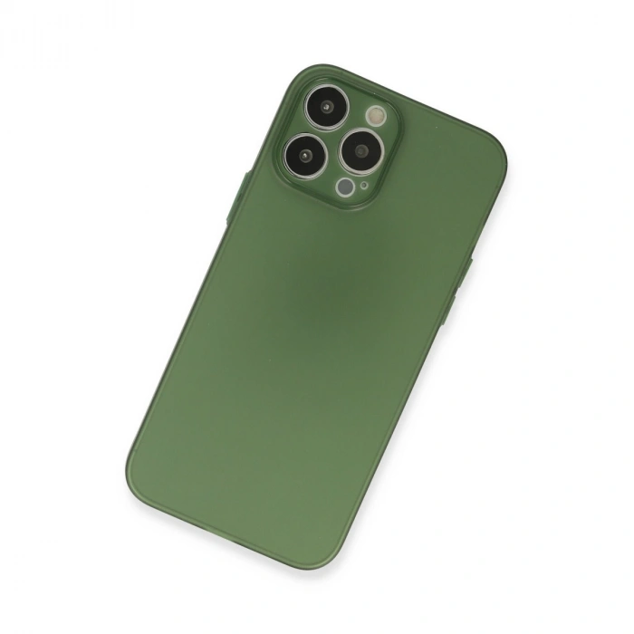 Apple İphone 13 Pro Kılıf Puma Silikon - Yeşil