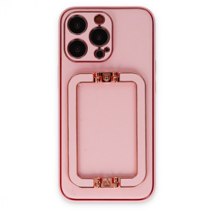 Apple İphone 13 Pro Max Kılıf Coco Elit Kapak - Pembe