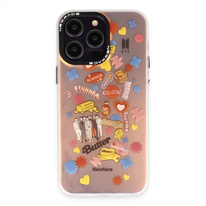 Apple İphone 13 Pro Max Kılıf Estoril Desenli Kapak - Estoril - 16