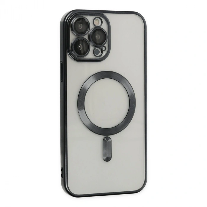 Apple İphone 13 Pro Max Kılıf Kross Magneticsafe Kapak - Siyah