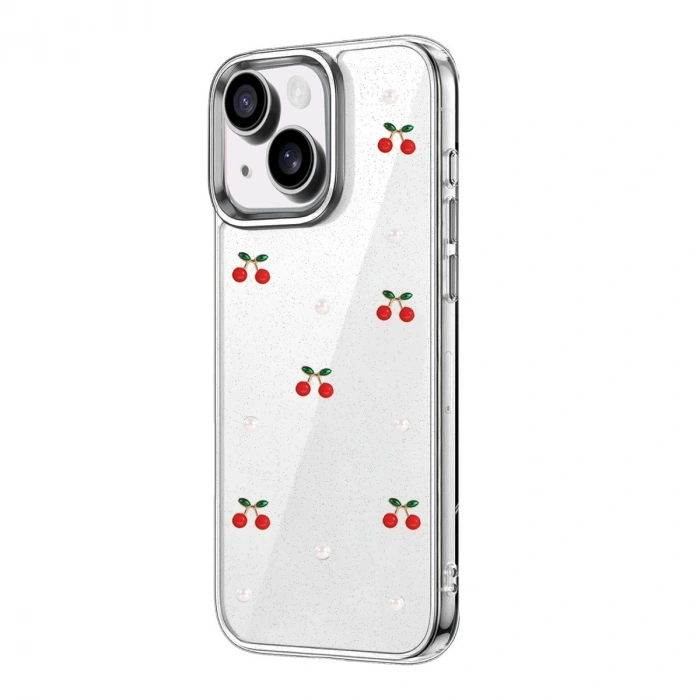 Apple İphone 14 Fiyonk Desenli Kapak - Desen 9