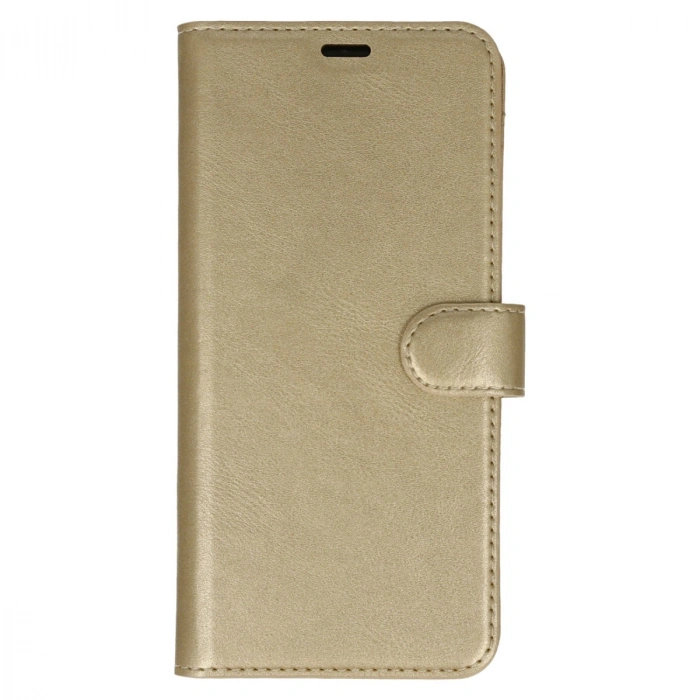 Apple İphone 14 Kılıf Trend S Plus Kapaklı Kılıf - Gold