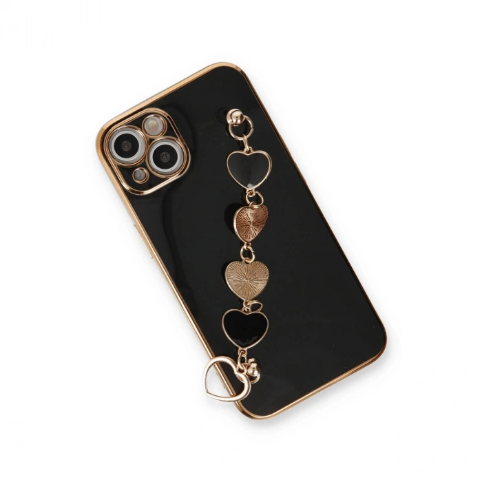 Apple İphone 14 Plus Kılıf Esila Silikon - Siyah