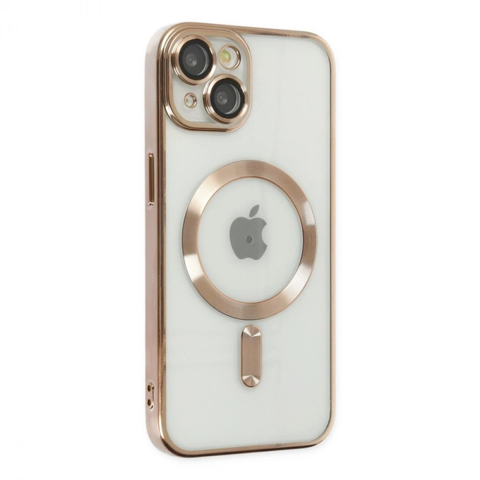Apple İphone 14 Plus Kılıf Kross Magneticsafe Kapak - Gold