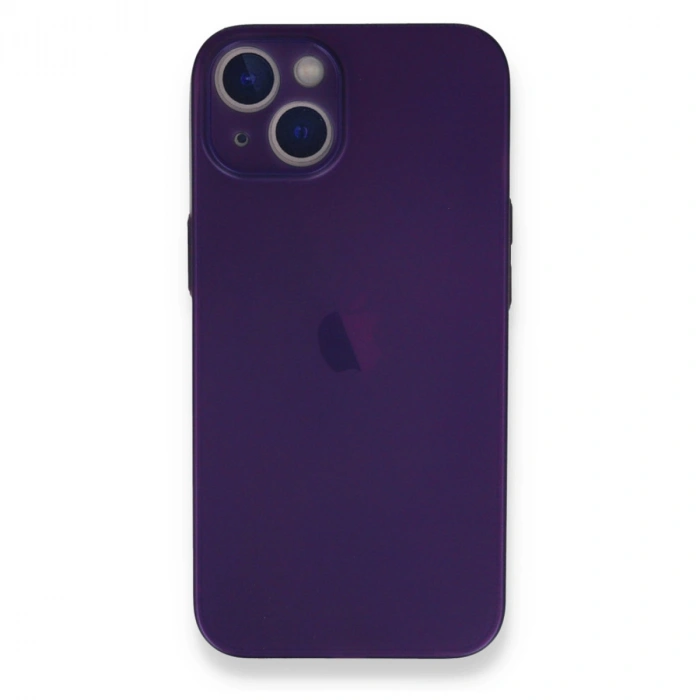 Apple İphone 14 Plus Kılıf Pp Ultra İnce Kapak - Mor