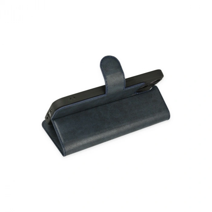 Apple İphone 14 Plus Kılıf Trend S Plus Kapaklı Kılıf - Lacivert