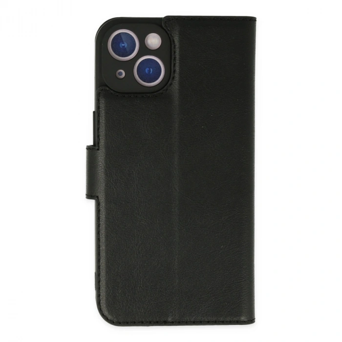 Apple İphone 14 Plus Kılıf Trend S Plus Kapaklı Kılıf - Siyah