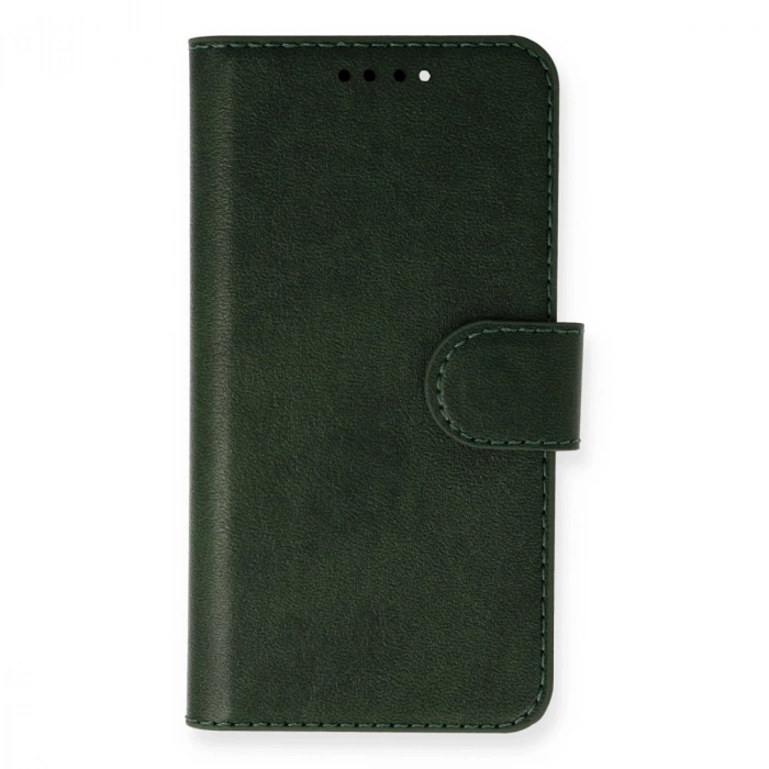 Apple İphone 14 Plus Kılıf Trend S Plus Kapaklı Kılıf - Yeşil