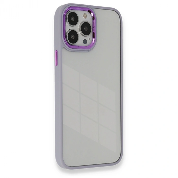 Apple İphone 14 Pro Kılıf Dora Kapak - Lila