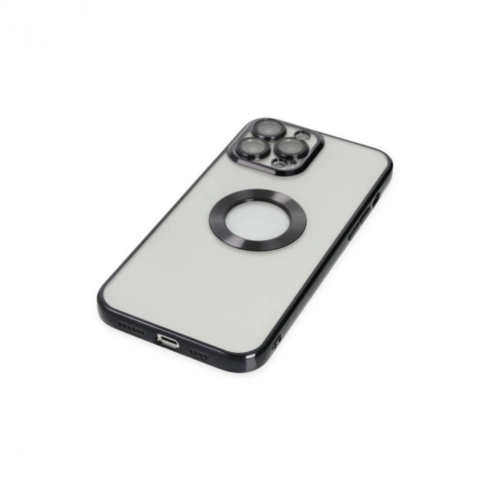 Apple İphone 14 Pro Kılıf Slot Silikon - Siyah