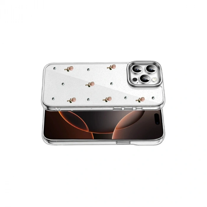 Apple İphone 14 Pro Max Fiyonk Desenli Kapak - Desen 6