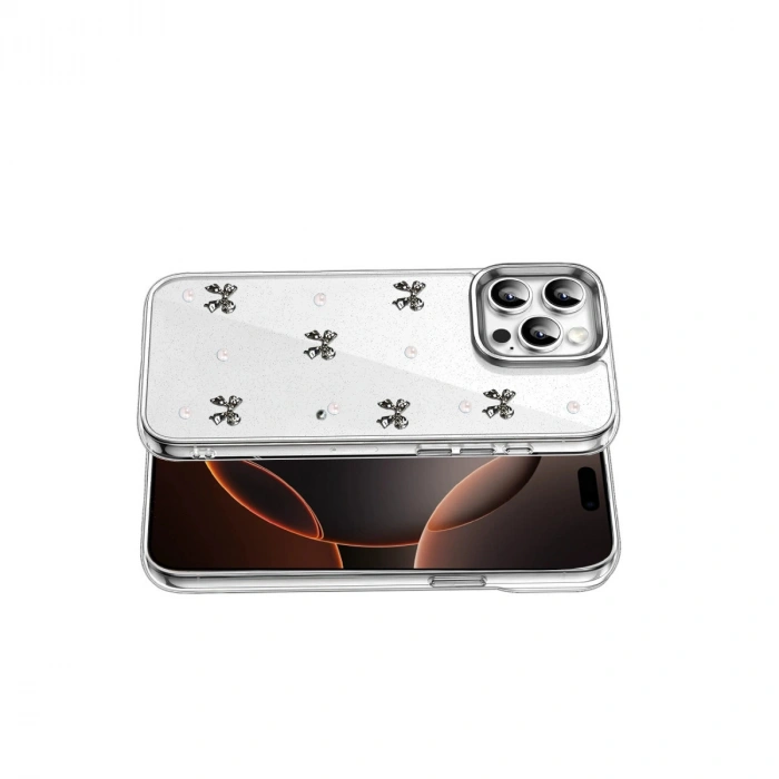 Apple İphone 14 Pro Max Fiyonk Desenli Kapak - Desen 8