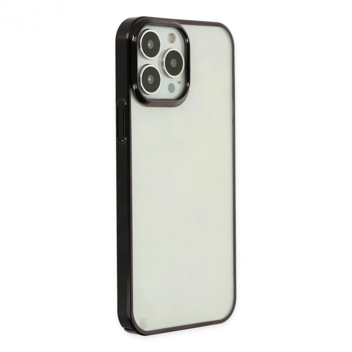 Apple İphone 14 Pro Max Kılıf Element Silikon - Siyah
