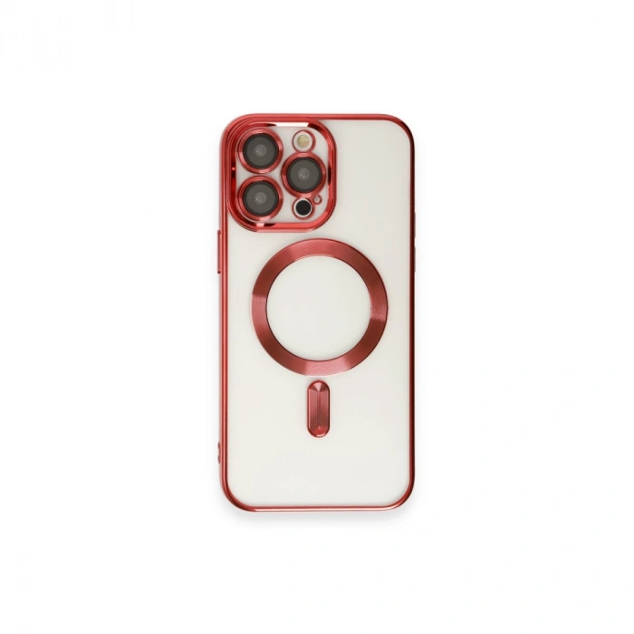 Apple İphone 14 Pro Max Kılıf Kross Magneticsafe Kapak - Kırmızı