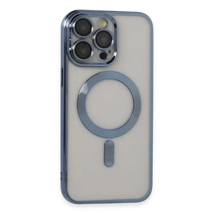Apple İphone 14 Pro Max Kılıf Kross Magneticsafe Kapak - Sierra Blue