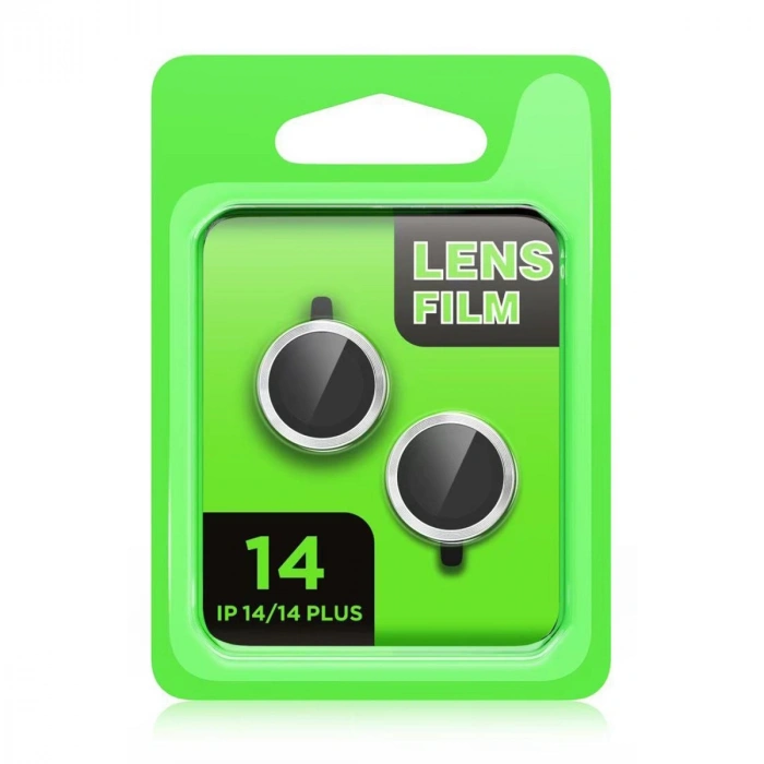 Apple İphone 14 Raze Metal Kamera Lens - Gümüş